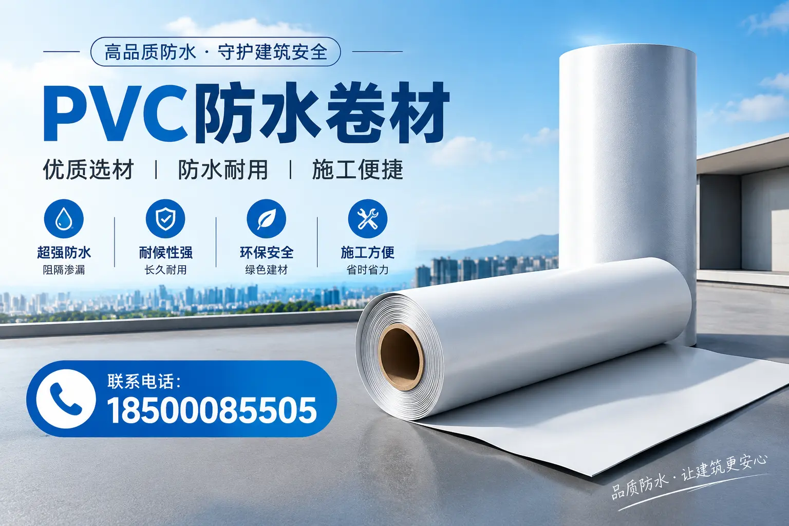 如何评估PVC防水卷材的性价比?蚌埠消费者必读