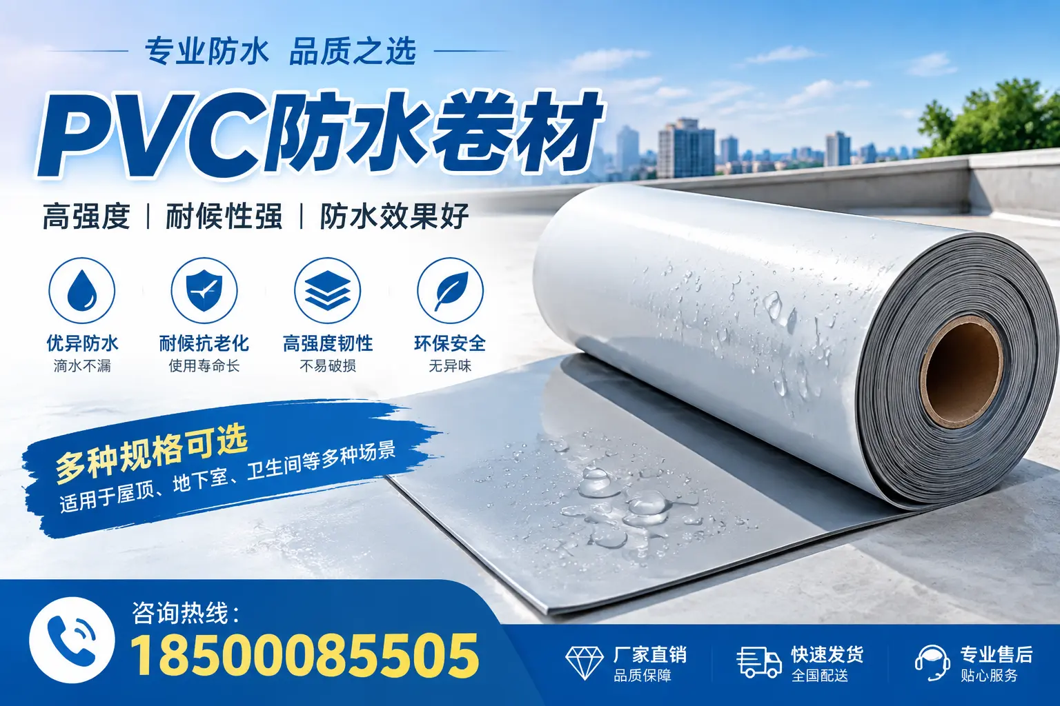 选用PVC防水卷材时需要避开的常见误区，特别是在蚌埠